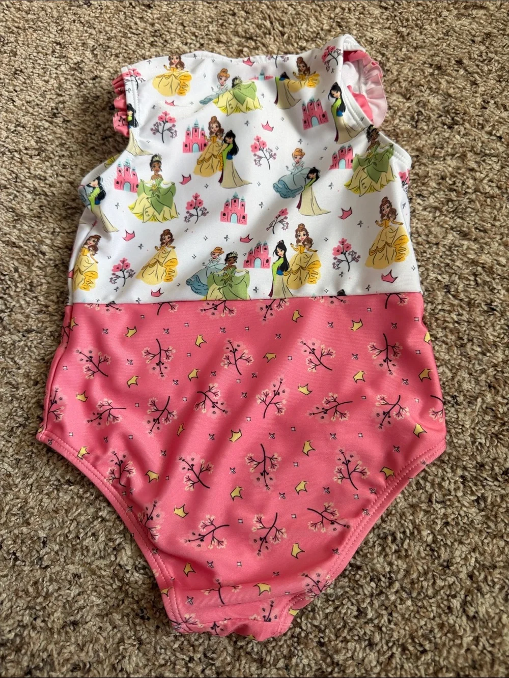 DISNEY PRINCESS TODDLER GIRL ONE PIECE SWIMSUIT